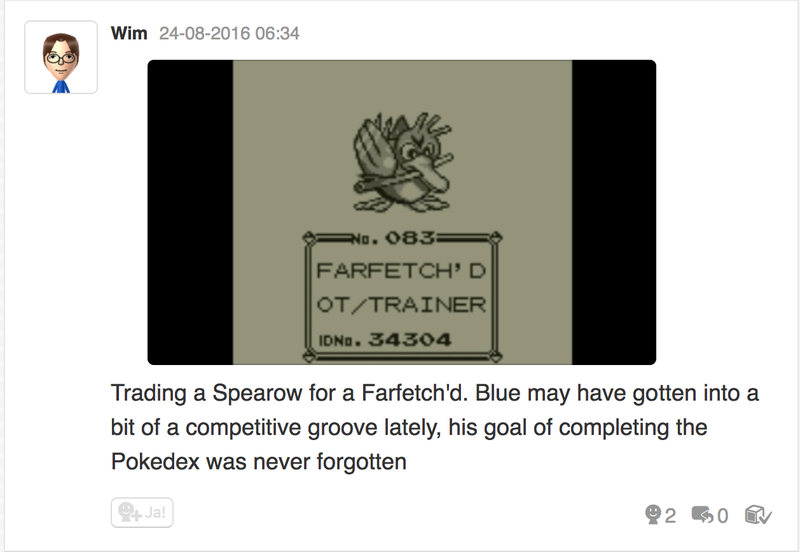 Illustration for article titled Let's play Pokemon Blue, Miiverse style part 4